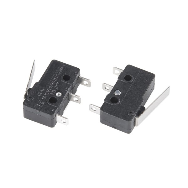 Micro Limit Switch Saklar Kecil 3 Pin Gagang 5A 250v AC Bisa NO NC