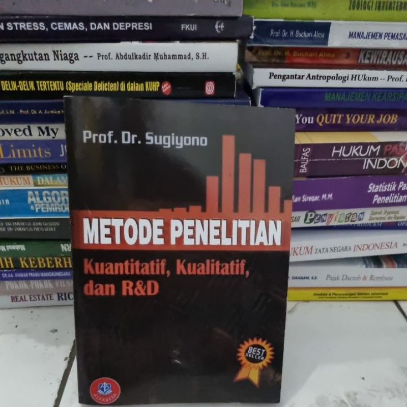 Jual Metode Penelitian Kuantitatif Kualitatif Dan R D Shopee Indonesia