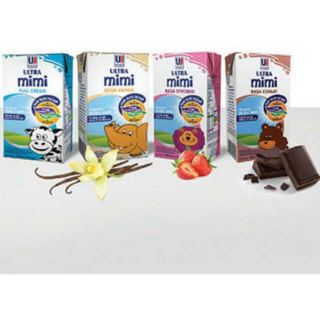 

Susu Ultra Mimi 1 dus Isi 40 pcs UHT Ultra mimi 125 ml