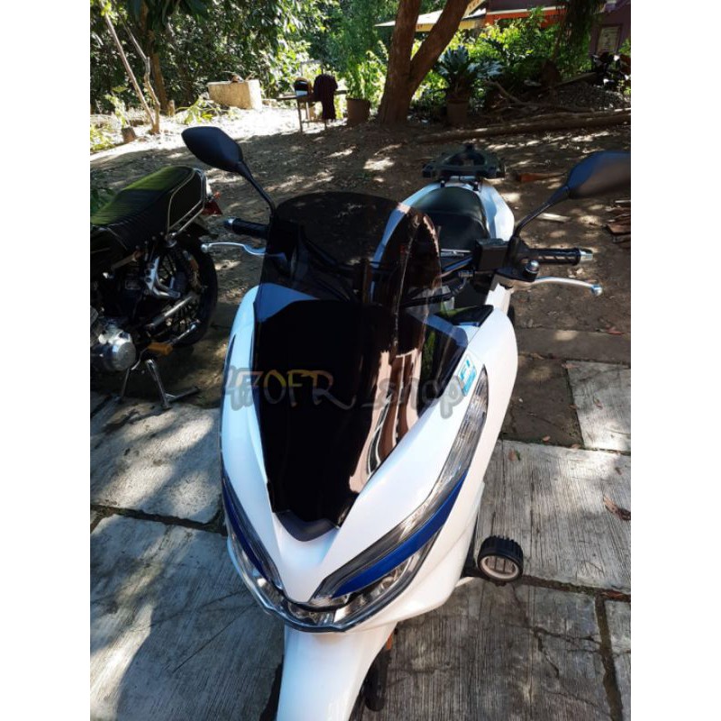 visor / windshield pcx lokal  maxhield tinggi 57cm , Visor PCX lokal model tinggi