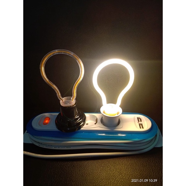 lampu hias led filamen bentuk balon