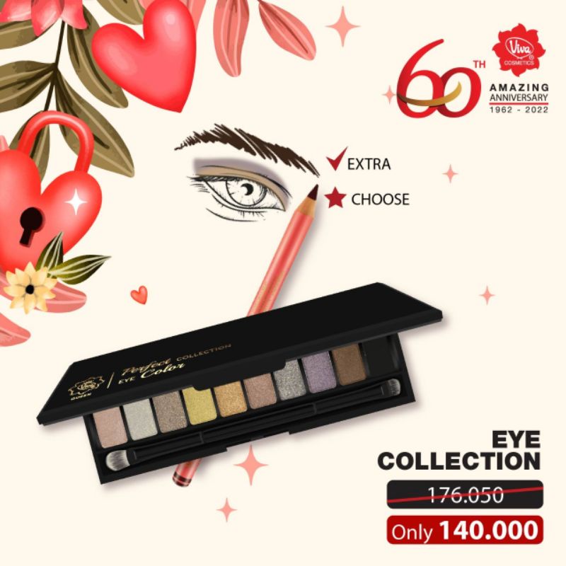 Paket Eye Color Eye Brow Pensil Alis