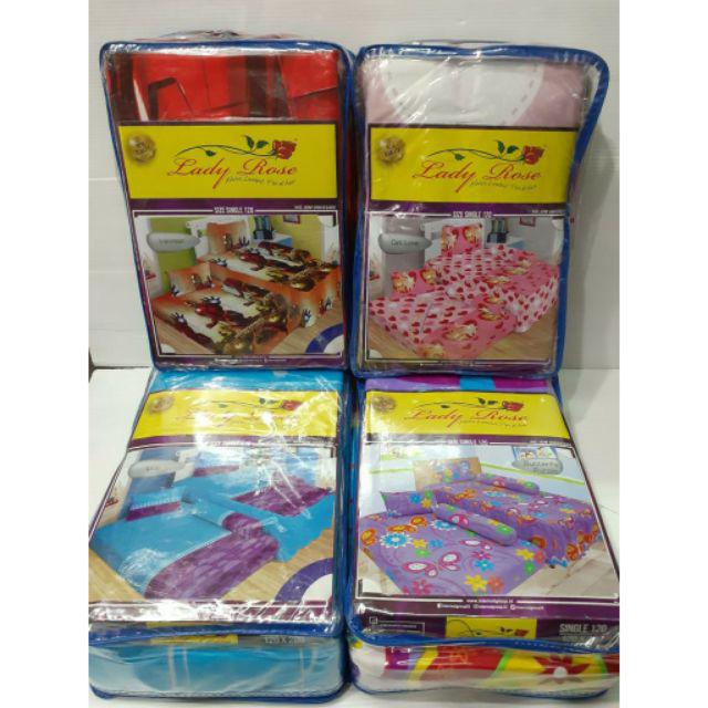Ladyrose 2in1 Lady Rose Sprei Duo Sorong Atas Bawah 2in1 120x200