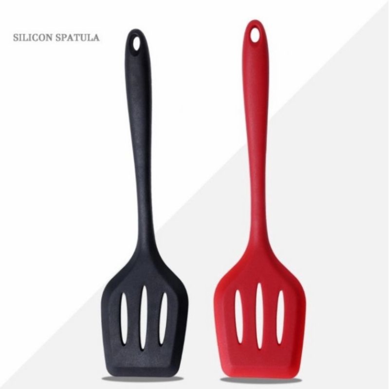 sodet masak silicone 30cm / spatula sodet sutil silikon food grade non stick tahan panas