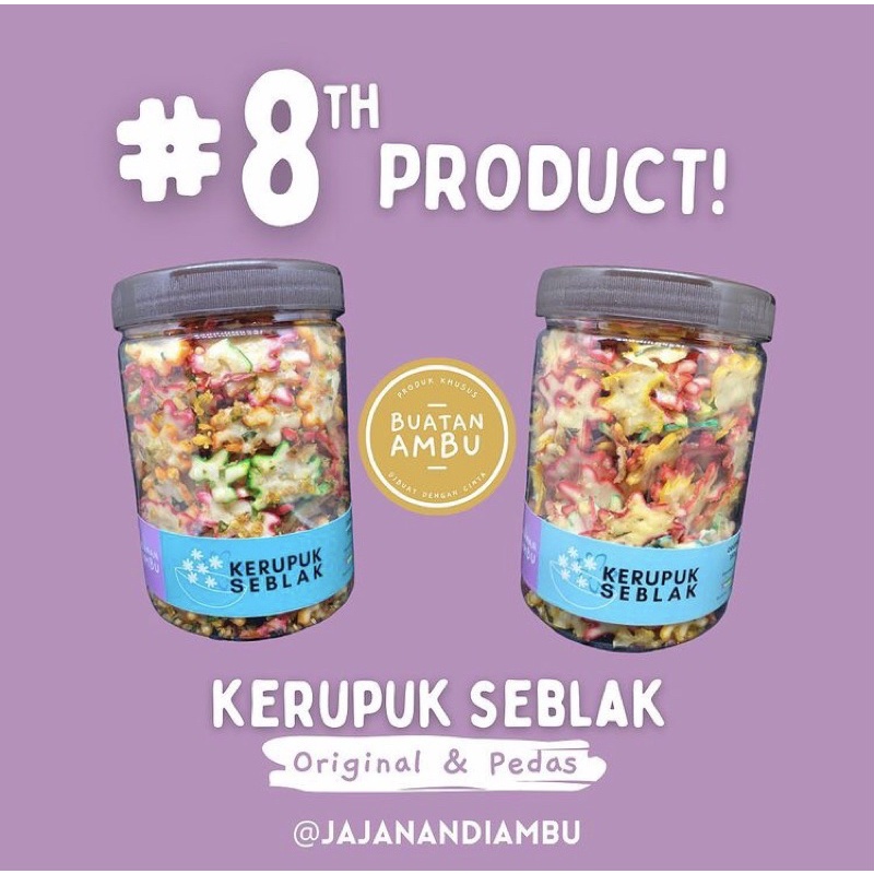 

Kerupuk Seblak Jajanan Di Ambu