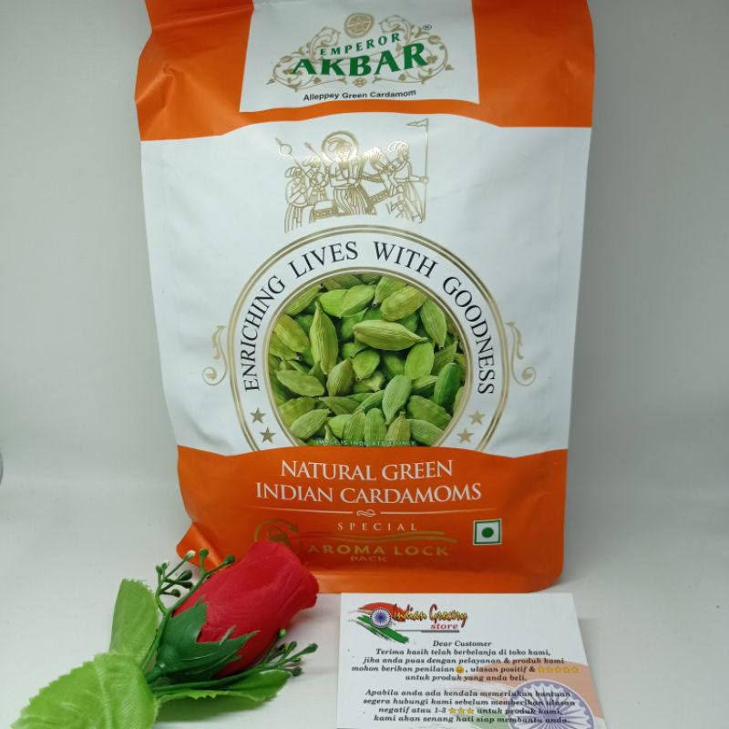 

Kapulaga Hijau India AKBAR 1kg