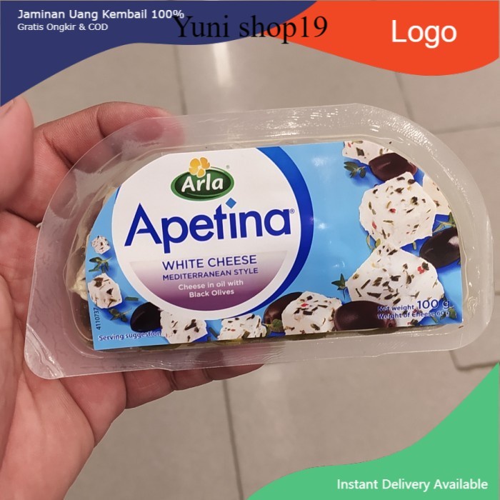 

arla apetina with cheese black olives 100g