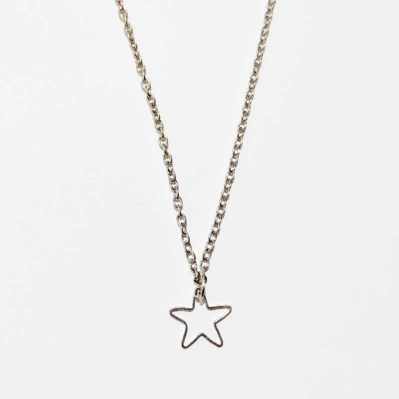 Kalung Rantai Korea Liontin Bintang Korean Necklace Star Charm