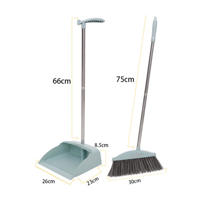 Adda Home - Set Sapu Pengki Sekop Sampah Dustpan With Broom