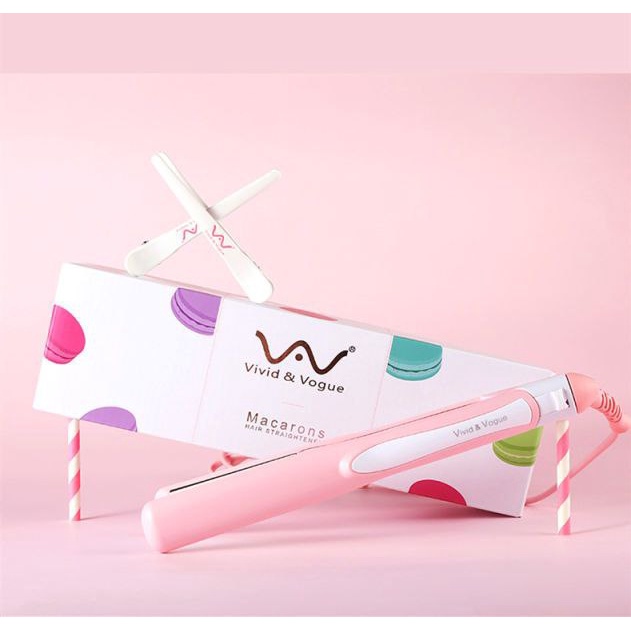 Vivid Vogue Catokan Rambut Mini Keriting Lurus Catokan Curly Tahan Lama 2 In 1original