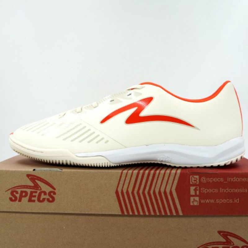 Sepatu futsal SECOND/BEKAS SPECS SWERVO HYDRA PRO IN ANTIQUE WHITE UKURAN 40