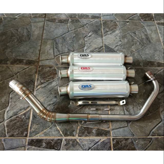 knalpot dbs aluminium for FU.VIXION.CBR.SCORPIO.BYSON.DLL