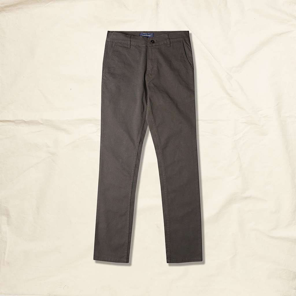 Jimmy and Martin - Basic Slim Stretch Chinos Grey Twill - S247-4