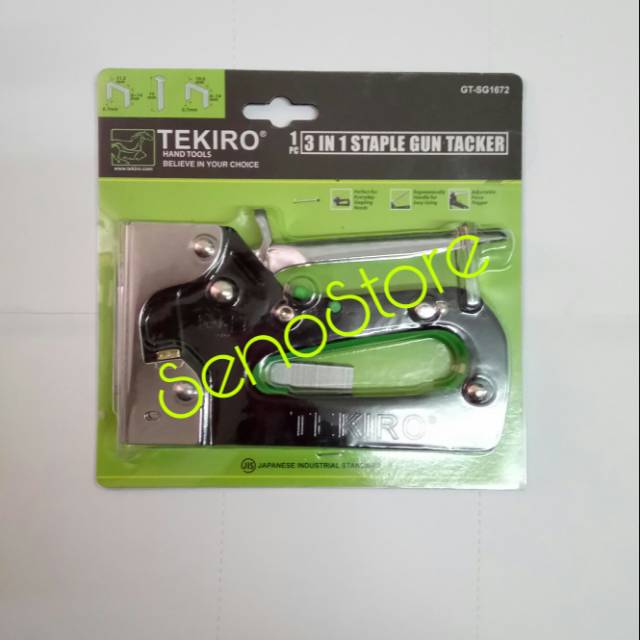 

TEKIRO 3 In 1 Staples Staple Gun Tacker