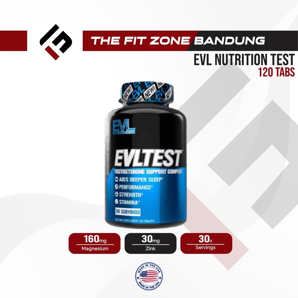 EVL Test 120 Tablet Testosteron Booster