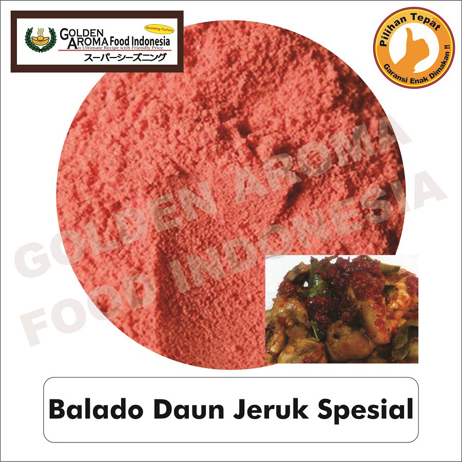 

Bubuk Tabur Balado Daun Jeruk Spesial 1Kg Bumbu Serbaguna Enak Murah Halal 1 Kg Seasoning Powder