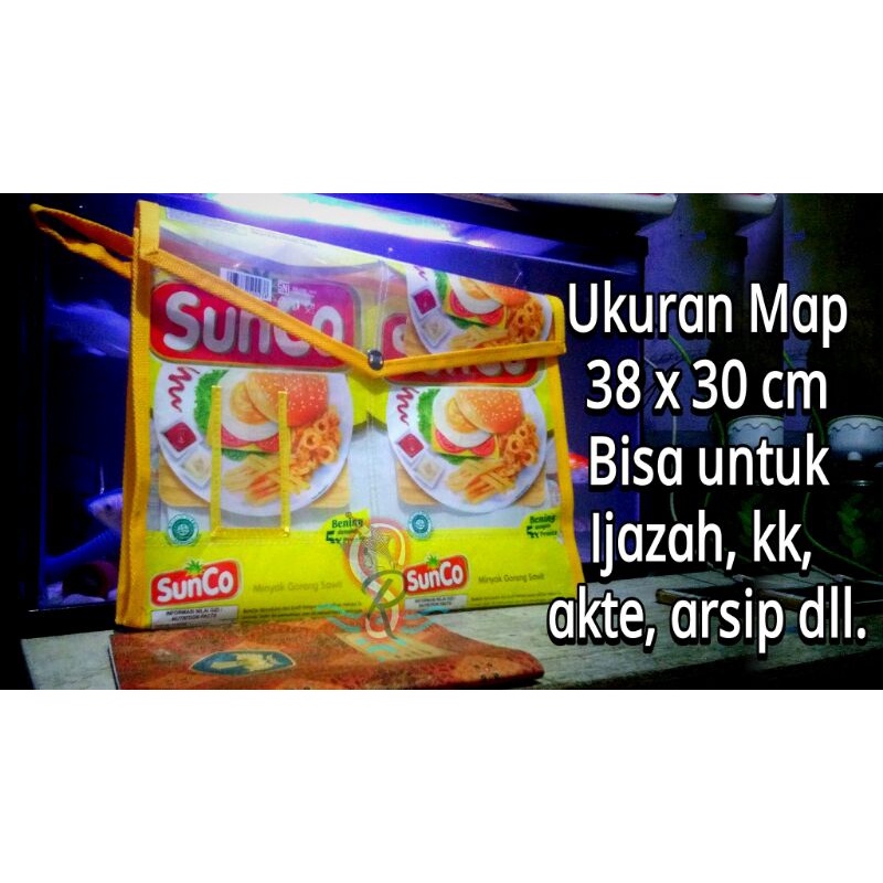 

Map Arsip / Dokumen bahan daur ulang - GO GREEN