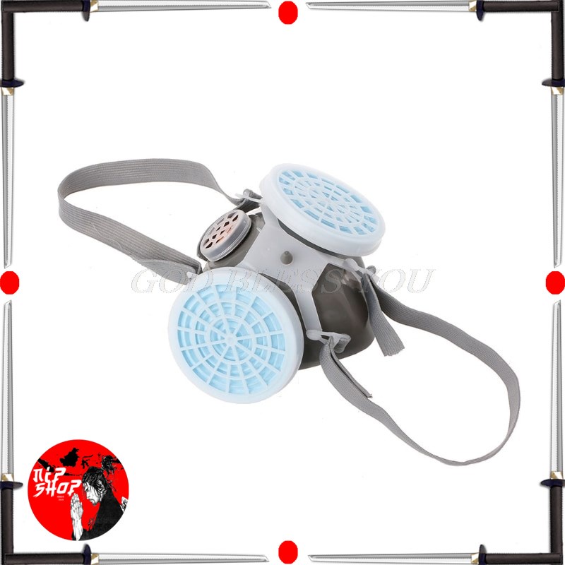 POWECOM Masker Gas Respirator Anti-Dust Industrial Mask - 8006