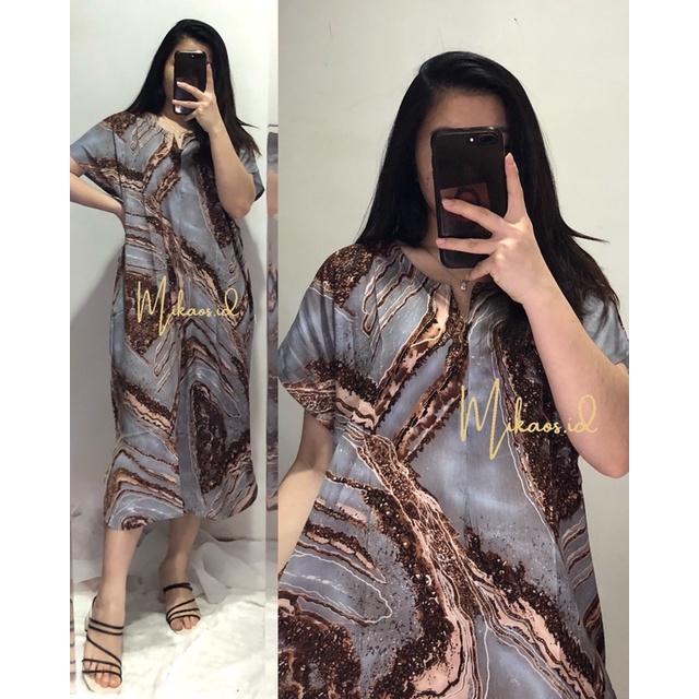 Daster Rayon Jumbo Longdress Premium | daster semata kaki | daster busui