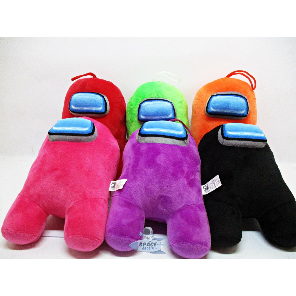 Boneka Figure Among Us Sedang 24 CM Impostor bahan velboa Boneka Figure Among Us Sedang 24 CM Impostor bahan velboa