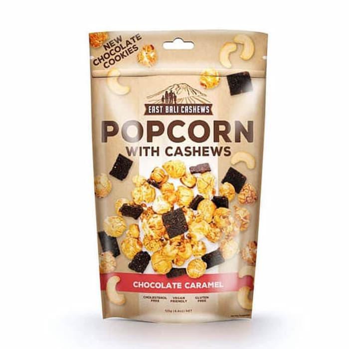 

HOTSALE Popcorn Cokelat East Bali Cashew Popcorn Chocolate Caramel ORDER-KIRIM