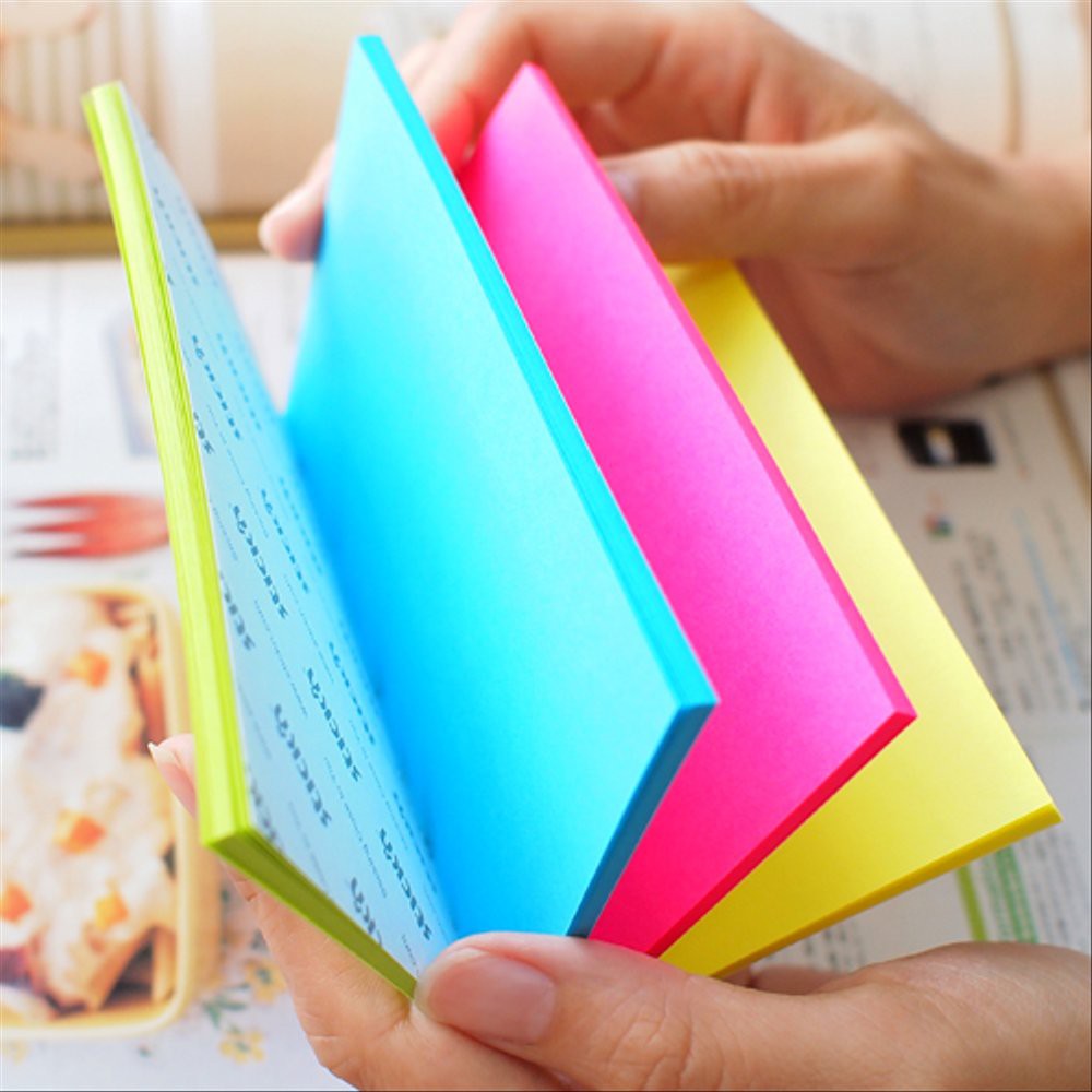 

Mudah Sticky Note Hopax Magic Cube 21573 - 3x5 Inch Neon Memo Tempel Gilaa!!!