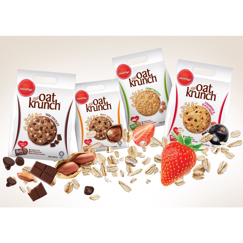 

Grosir Munchy Oat Krunch Cookies / Munchy Breakfast