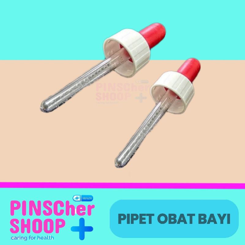 PIPET OBAT BAYI PIPET TETES DOT MERAH SATUAN