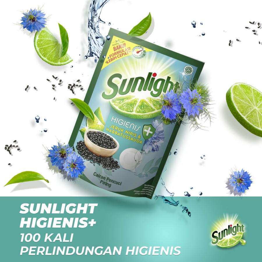 SABUN CUCI PIRING SUNLIGHT JERUK NIPIS &amp; HABBATUSSAUDA 650ML