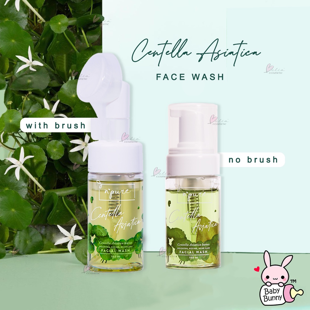 ❤ BELIA ❤ N'PURE Centella Asiatica | Cica Series | Toner | Essence | Face Wash | Clear Pad Npure | Cica Stater Kit | BPOM