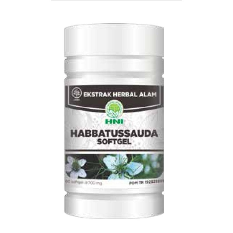 MINYAK HABBATUSSAUDA SOFTGEL HERBAL HNI HPAI TERMURAH PROMO