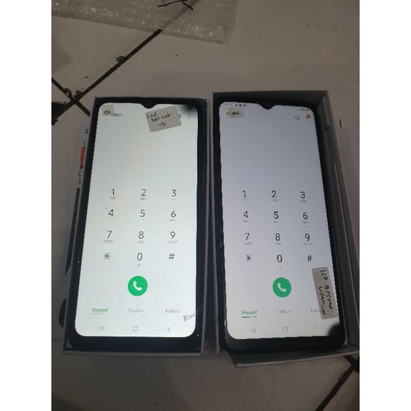 Samsung A12 minus bercak