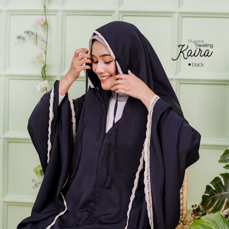 [COD]Mukena traveling mukena jumbo kaira 2 in 1 termurah