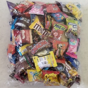 GANTUNGAN KUNCI MINIATUR SNACK 50 PCS MURAH SOUVENIR PESTA NIKAH KADO ULTAH DAN UNDANGAN GROSIR GRAT