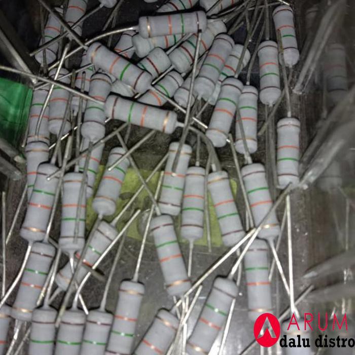 Resistor 15K 15Kohm 15 K 2Watt 2 Watt Toleransi 5% Pcmelebik54 Dijamin