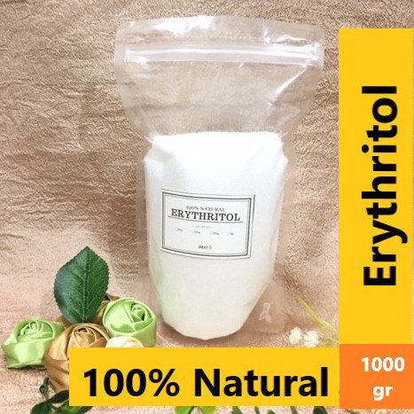 

1000gr - Erythritol Natural Sweetener Gula Keto Diabetes Zero no Kalori