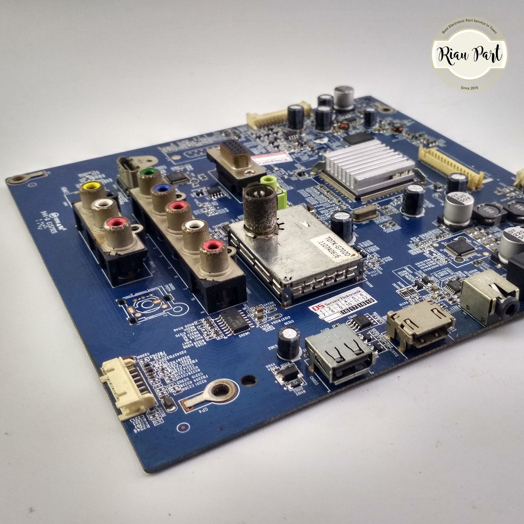 MESIN TV - MAINBOARD LCD TV LED SHARP LC-22LE420ML - 492A01791300R - 9KD471200500R