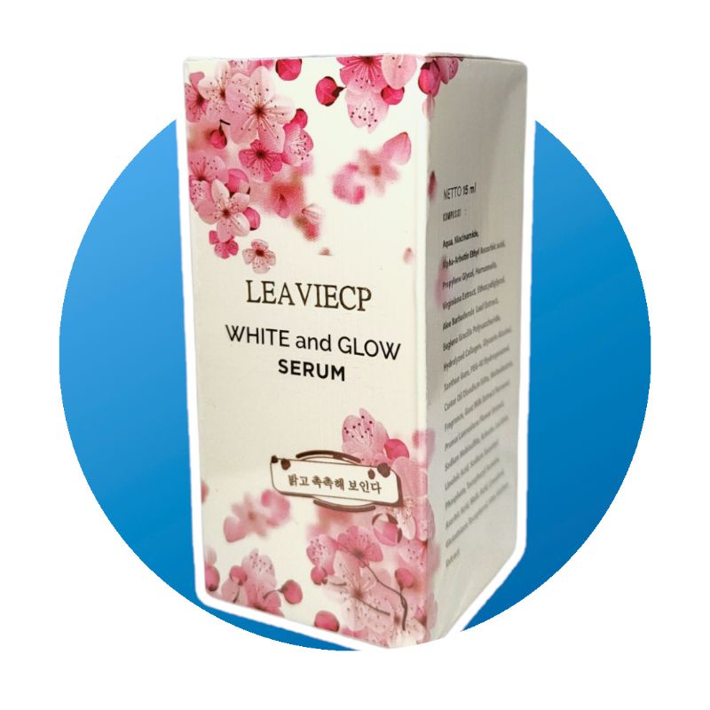 Leaviecp white and glow serum