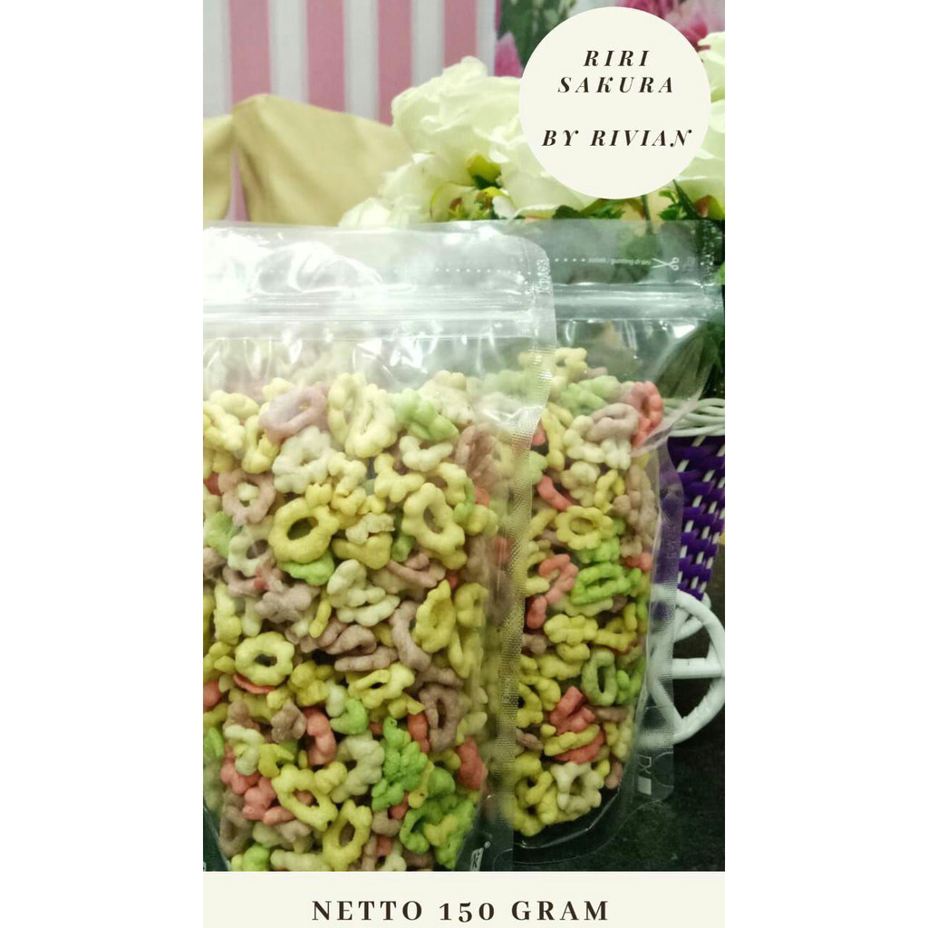 

Keripik / Jajanan Jadul Sakura Rirerie Kemasan 300gram