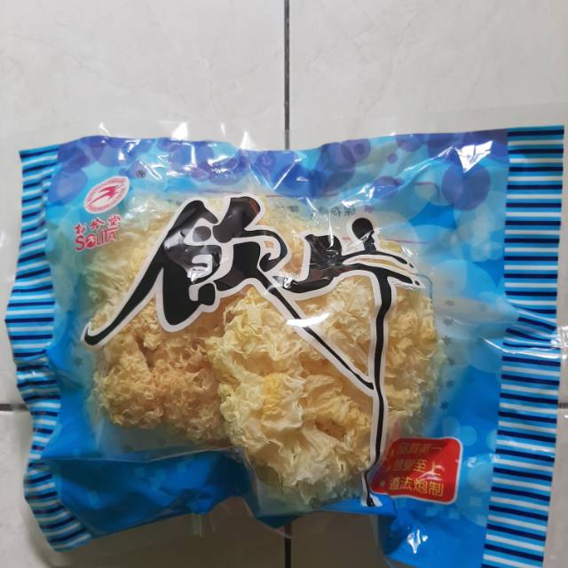 

Jamur Putih Salju Kemasan 100gr/ Dried Snow White Fungus