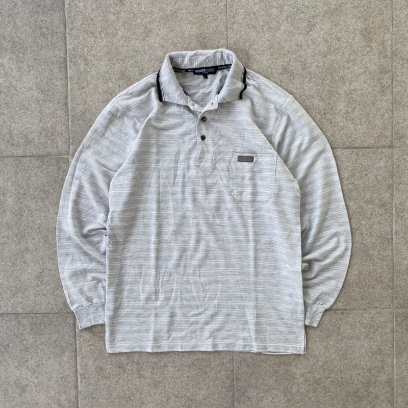 Michiko London Koshino Longsleeve Polo Shirt
