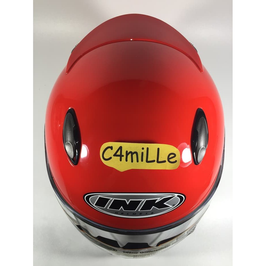 Helm INK Centro Original Red Ferrari / merah cabe