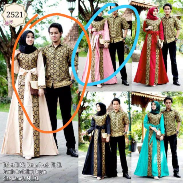Grosir Batik Kebaya Saraswati Couple Batik 2521 Sumber Urip Grosir