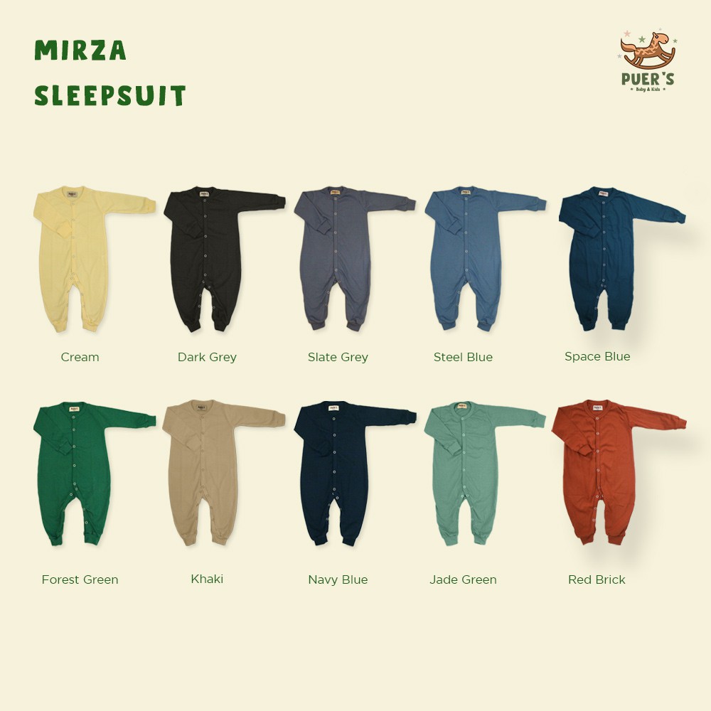 SLEEPSUIT BAYI PUER'S MIRZA (JUMPER/ROMPER BAYI)