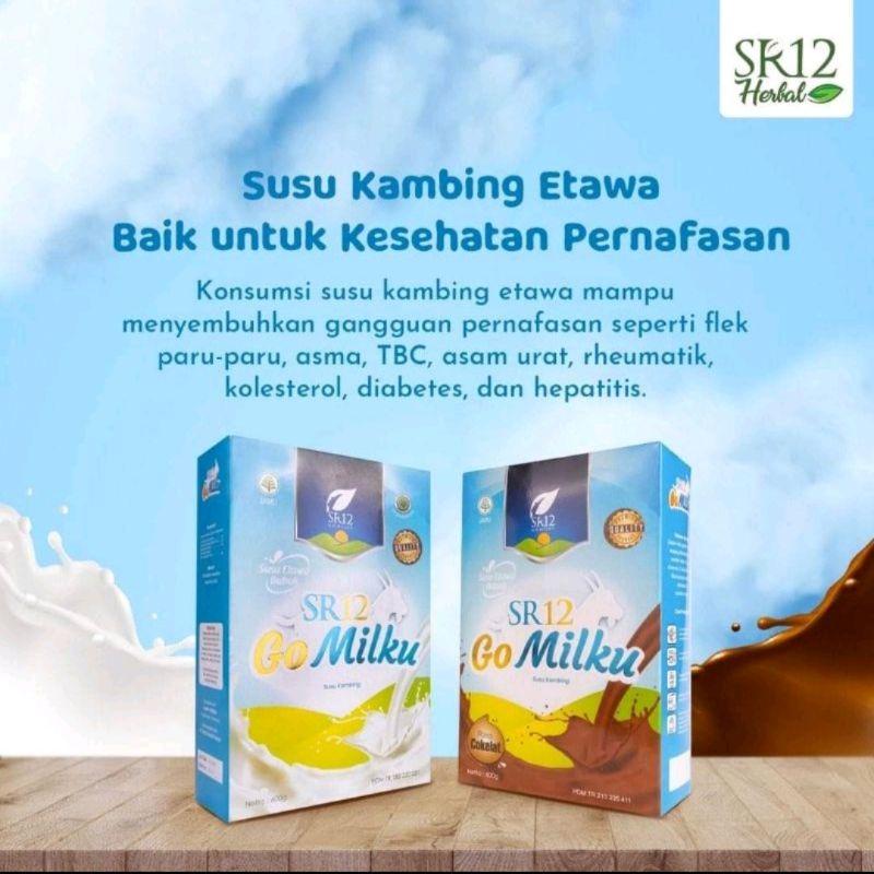 

Gomilku Sr12/susu kambing Etawa Sr12