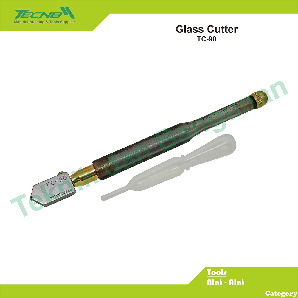 

Alat Potong Pisau Potong Kaca Glass Cutter Japan Toyo TC-90