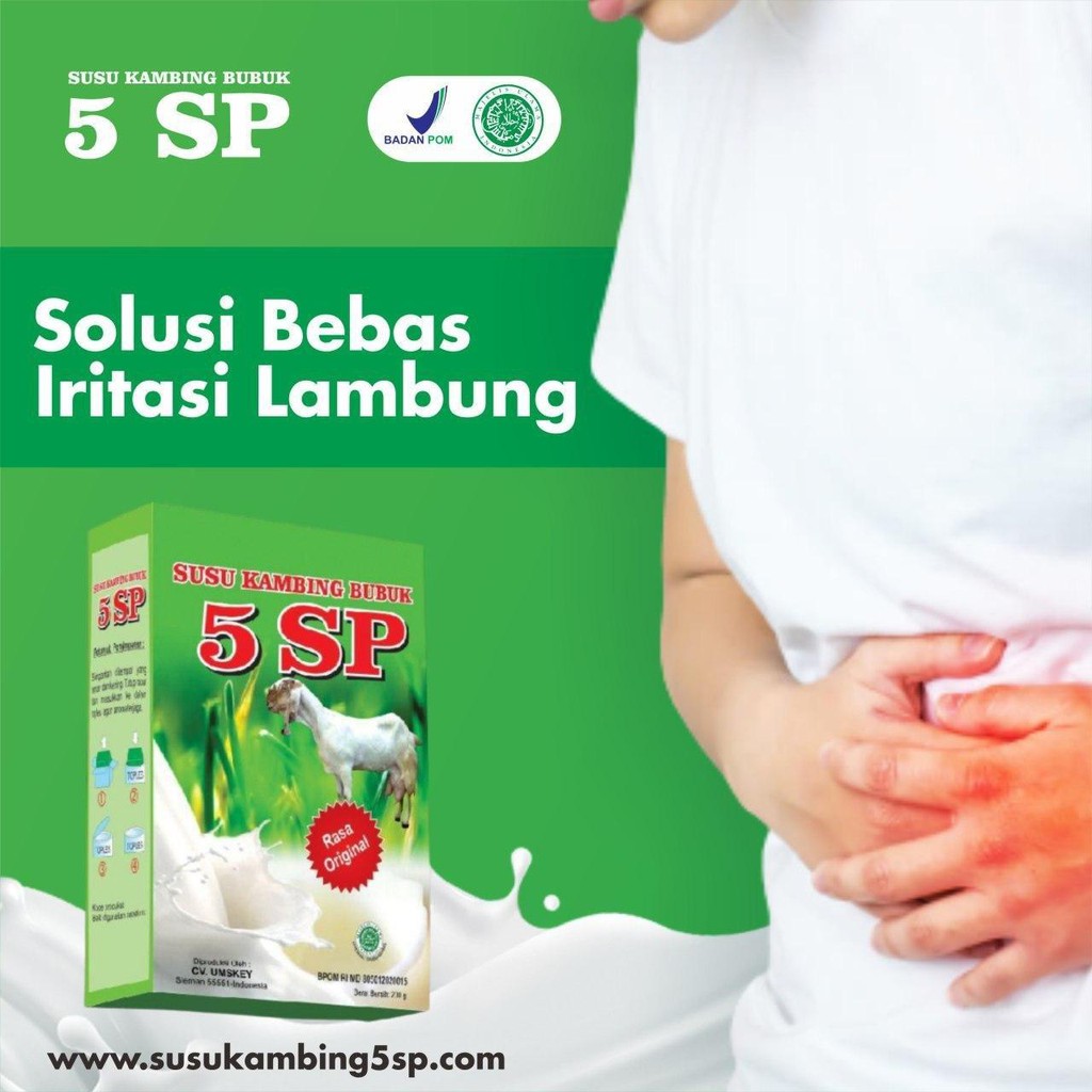 SUSU KAMBING ETAWA 5SP Sudah BPOM Obati TBC Asma Alergi Kaya Kalsium Nutrisi Alami Sehat