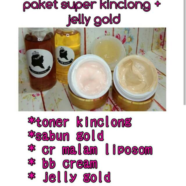 Crown Skincare Paket Super Kinclong + Jelly Gold