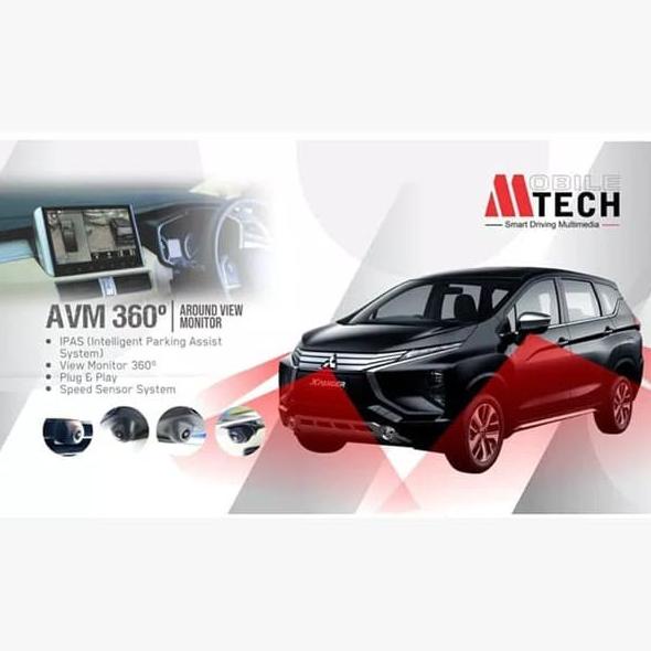Mtech Around View Monitor Camera Xpander Kamera 360 Bird Eye