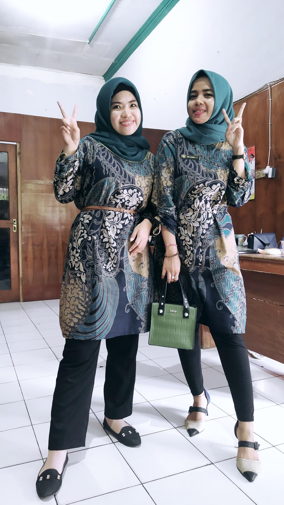 Maura Couple - Sania Ruffle Batik Couple Ori Ndoro Jowi Dnt Garansi Termurah Shopee -